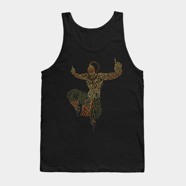 Lee Sin Typography Tank Top by nigiart